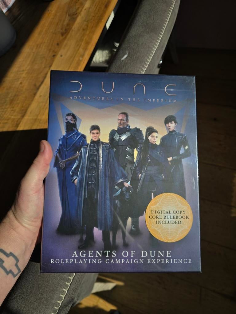 Dune Adventures in the Imperium - Agents of Dune, Hobby en Vrije tijd, Ophalen of Verzenden, Nieuw