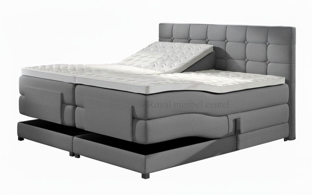 Boxspring Perla bedden-Elektrisch set-Aanbeding-va.€1199.-, Ophalen, Verstelbaar, 180 cm, Hout