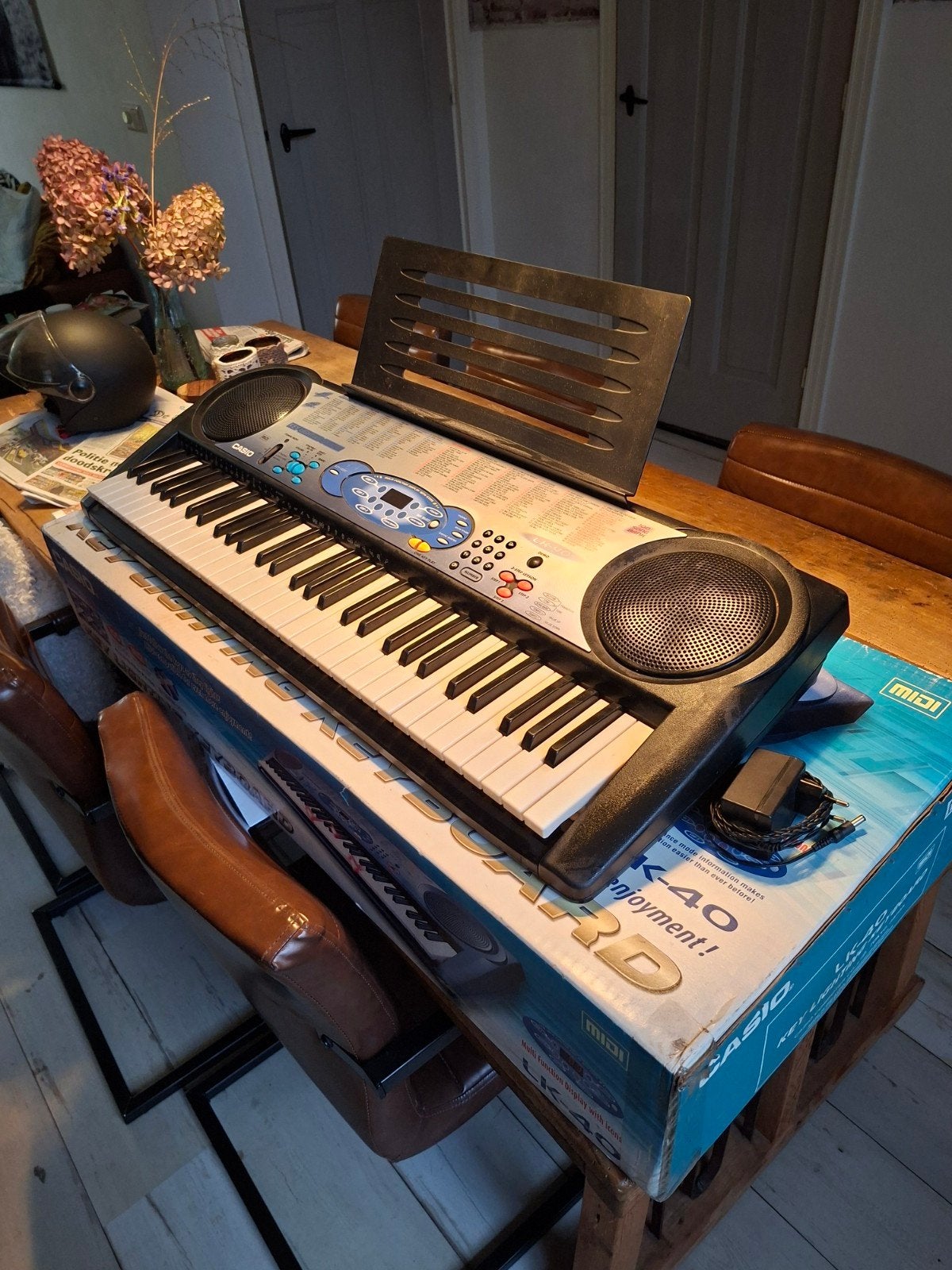 Casio LK-40 Key Lighting Keyboard, Ophalen, Casio, Gebruikt, Midi-aansluiting