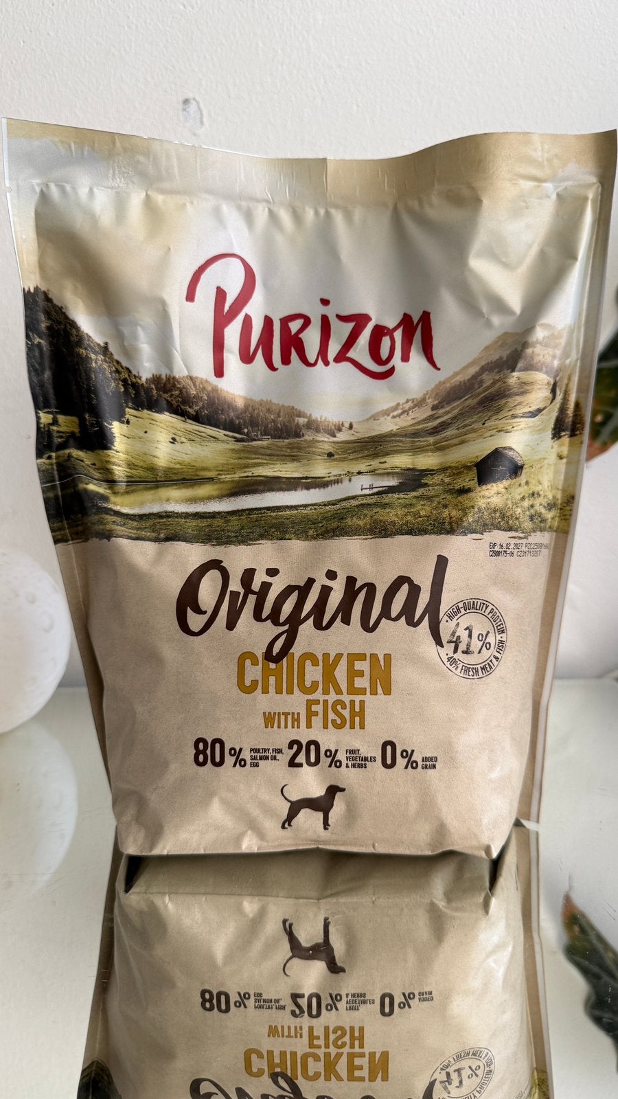 Purizon 1kg Graanvrij, Original Chicken with Fish - hond, Ophalen of Verzenden, Hond