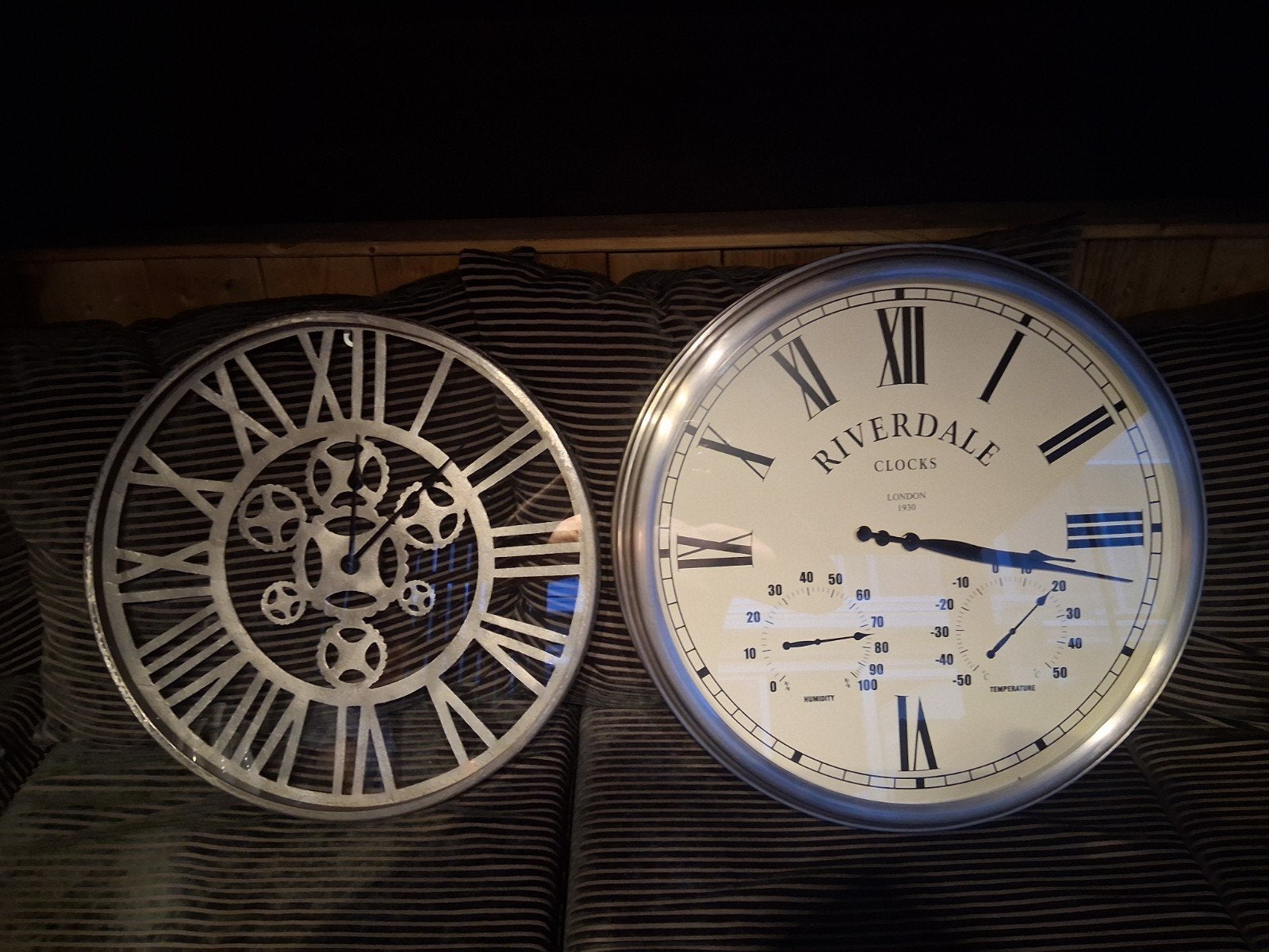 2 mooie wand klokken, Ophalen, Zo goed als nieuw, Wandklok