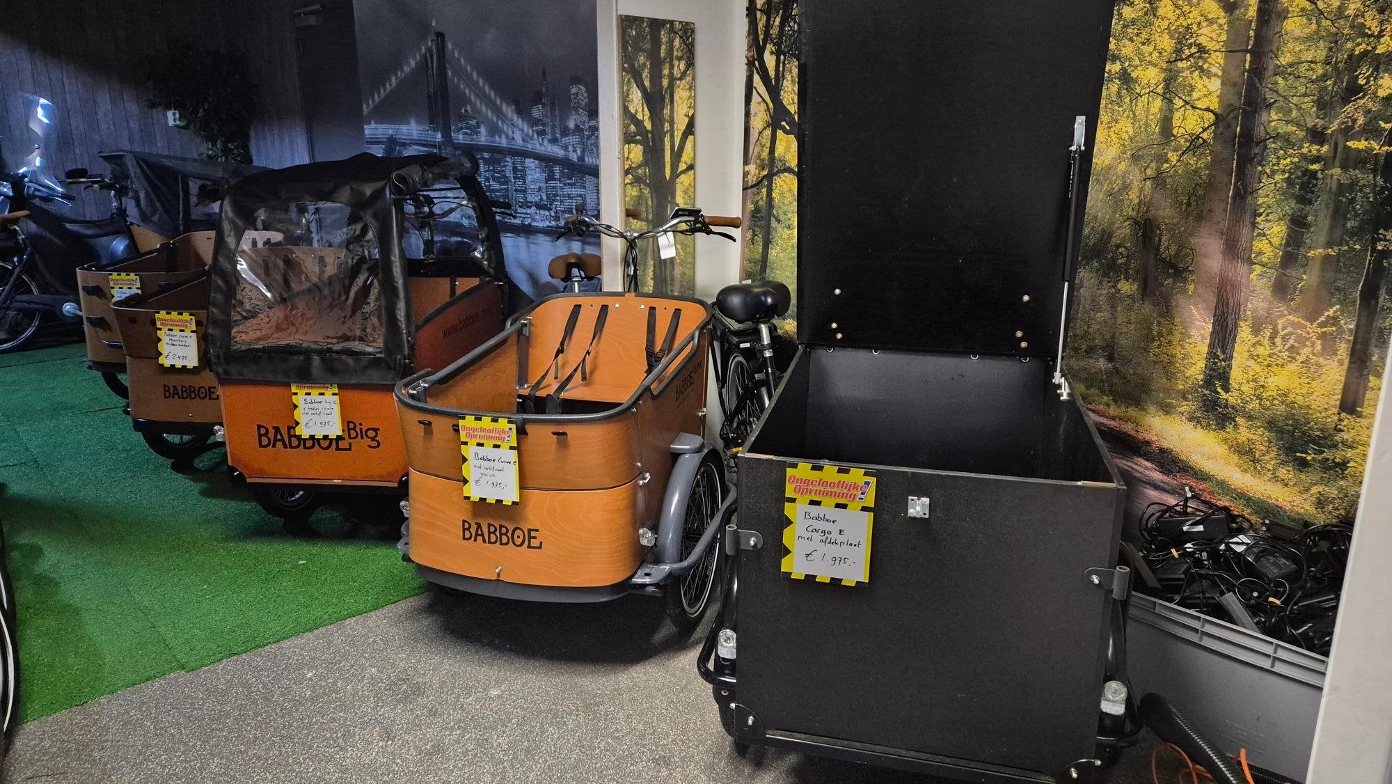 Babboe Sale ! inclusief Certificaat, Fietsen en Brommers, Overige merken, Koedijkerweg 12A
3816 bv  Amersfoort, NL, Zo goed als nieuw