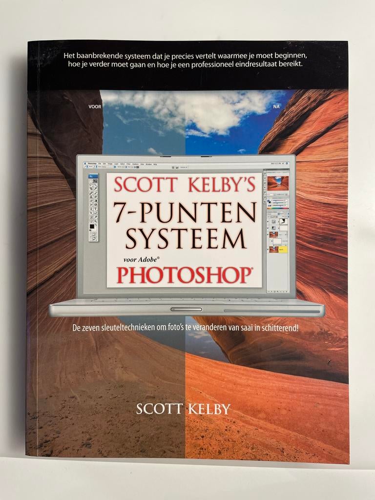 Scott Kelby's 7-punten systeem voor Adobe Photoshop, Boeken, Ophalen of Verzenden, Nieuw, Fotografie algemeen