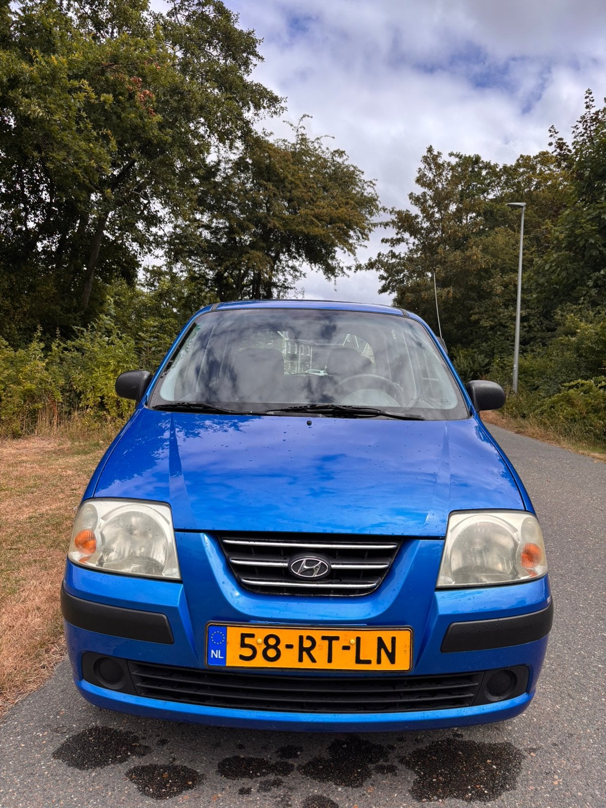 Hyundai Atos 1.1 Prime 2005 Blauw, Voorwielaandrijving, 31 €/maand, 4 cilinders, USB
