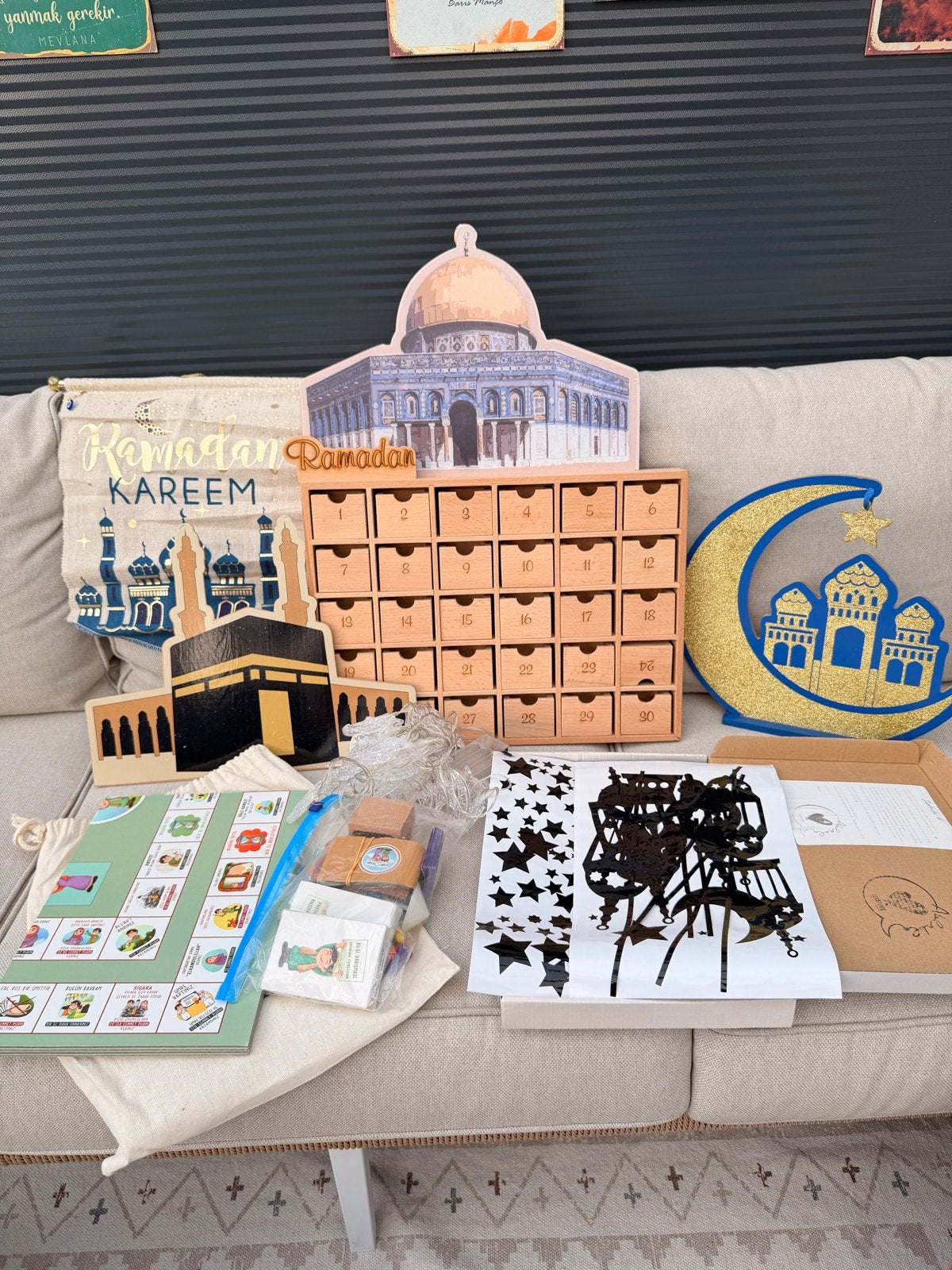 Ramadan Decoratie, Ophalen of Verzenden, Zo goed als nieuw