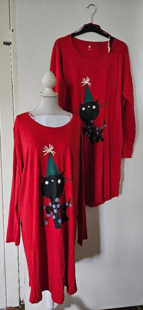 Nachthemden Takkie Maat XL Rood, nieuw met kaartje, HEMA Takkie, Ophalen of Verzenden, Nieuw, Maat 46/48 (XL) of groter