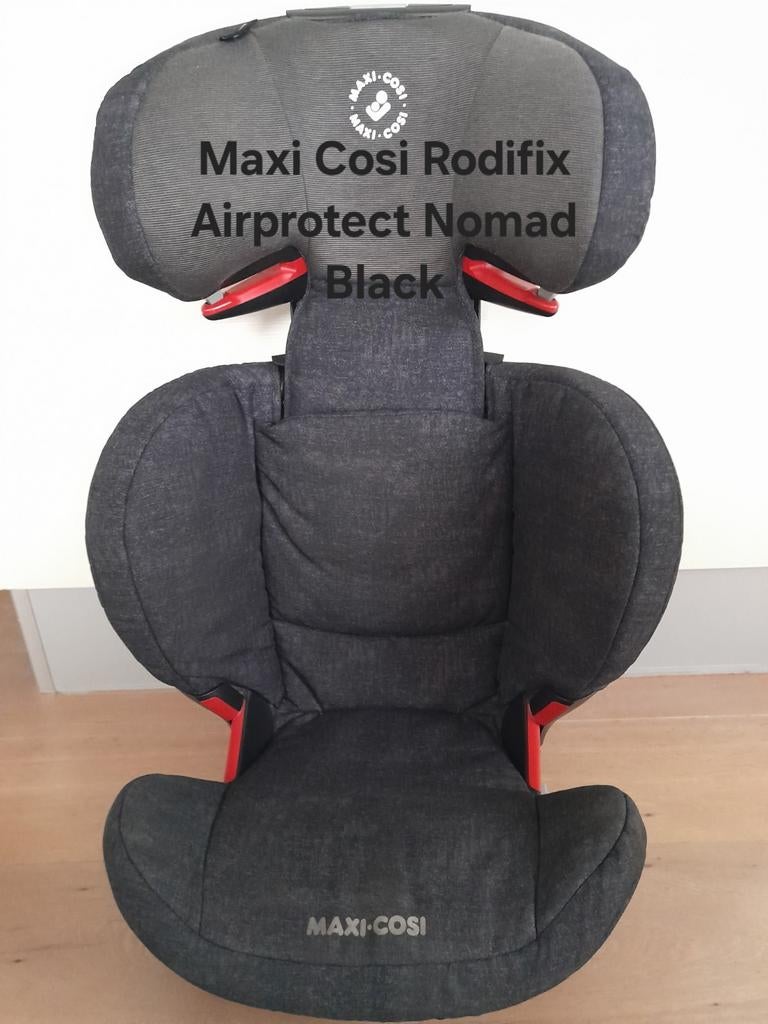 Maxi Cosi Rodifix Airprotect Nomad Black autostoel, Ophalen, Autogordel of Isofix, 15 t/m 36 kg, Verstelbare rugleuning