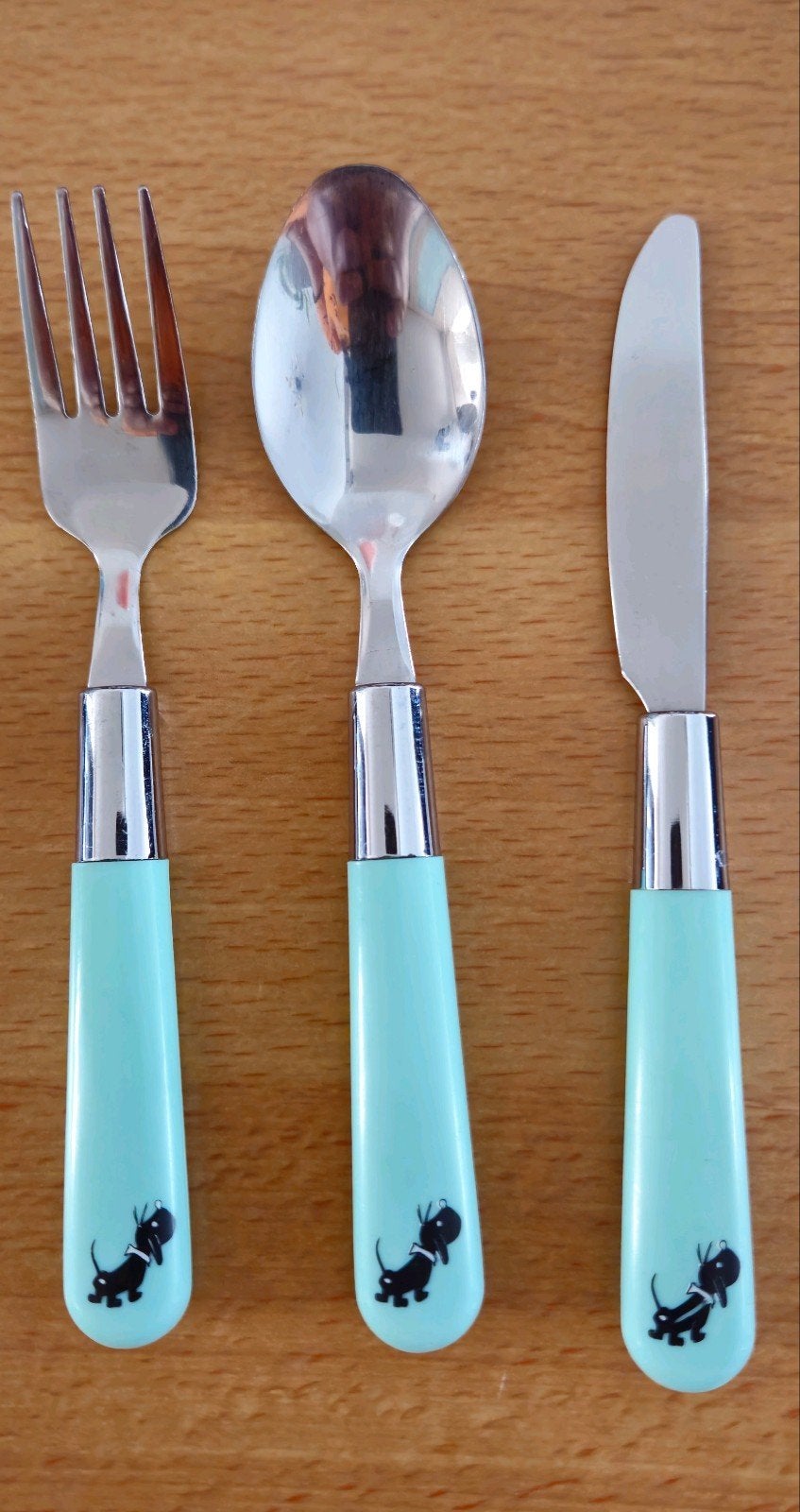 Kinderbestek set - 3-delig Piep Westendorp, Huis en Inrichting, Keuken | Bestek, Kinderbestek, Bestekset, Ophalen of Verzenden