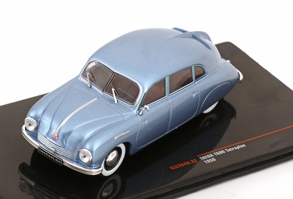 Tatra T600 Tatraplan 1950 Lichtblauw Metallic 1-43 Ixo Model, Overige merken, Tschuiten@hotmail.com, Duitsland, Auto