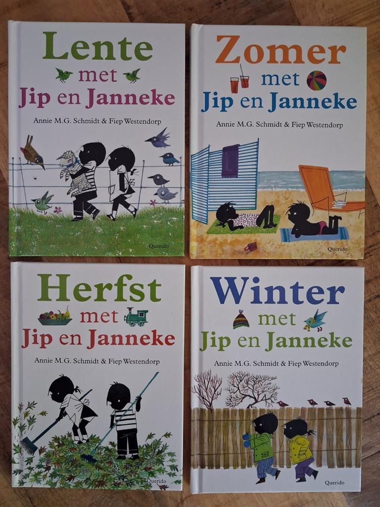 Jip en Janneke  - complete serie jaargetijden, Ophalen of Verzenden, Annie M.G. Schmidt & Fiep Westendorp, Fictie algemeen