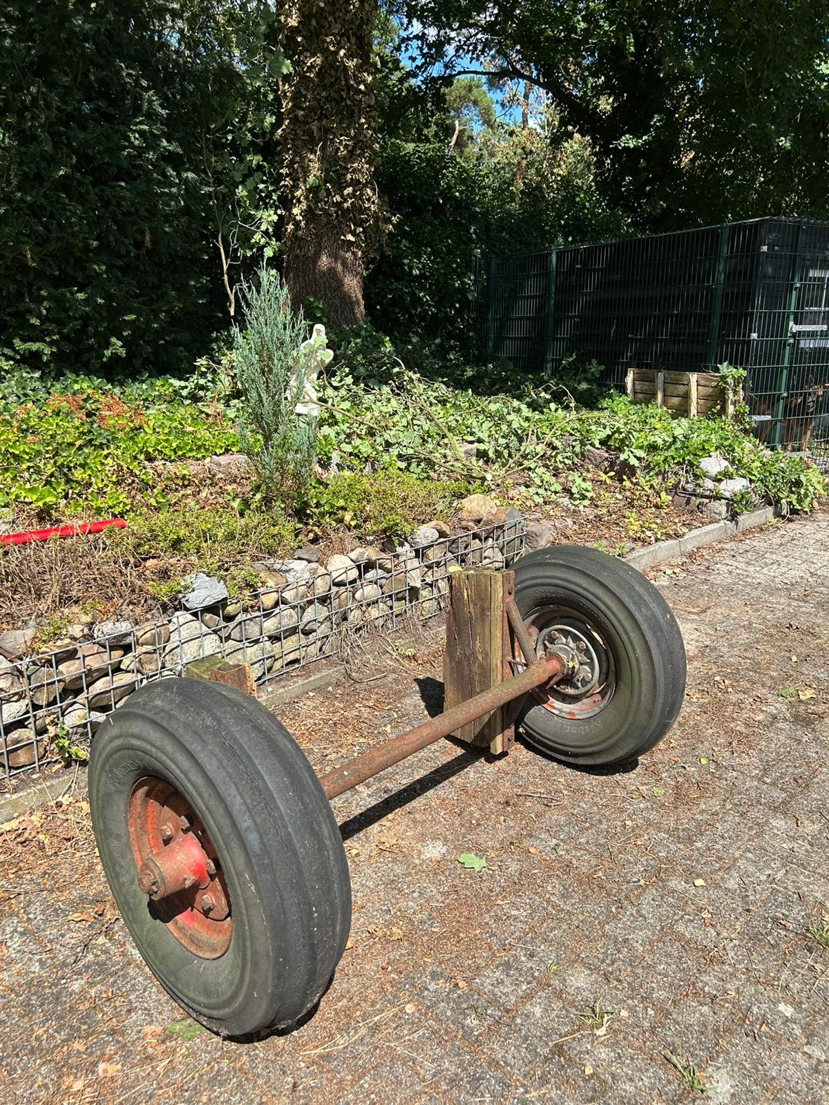 Landbouw as, Ophalen, Gebruikt