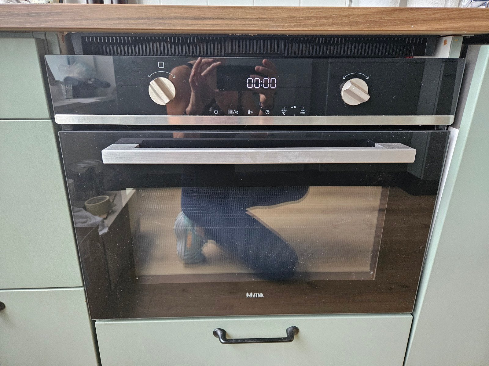 Etna CM350ZT Combi-oven - Inbouw 45 cm- Zo goed als nieuw, Ophalen, 45 tot 50 cm, Inbouw, Magnetronfunctie