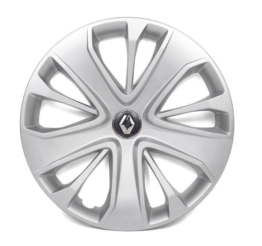 wieldop 1x ORIGINAL Renault 15 inches silver, Ophalen of Verzenden, Zo goed als nieuw