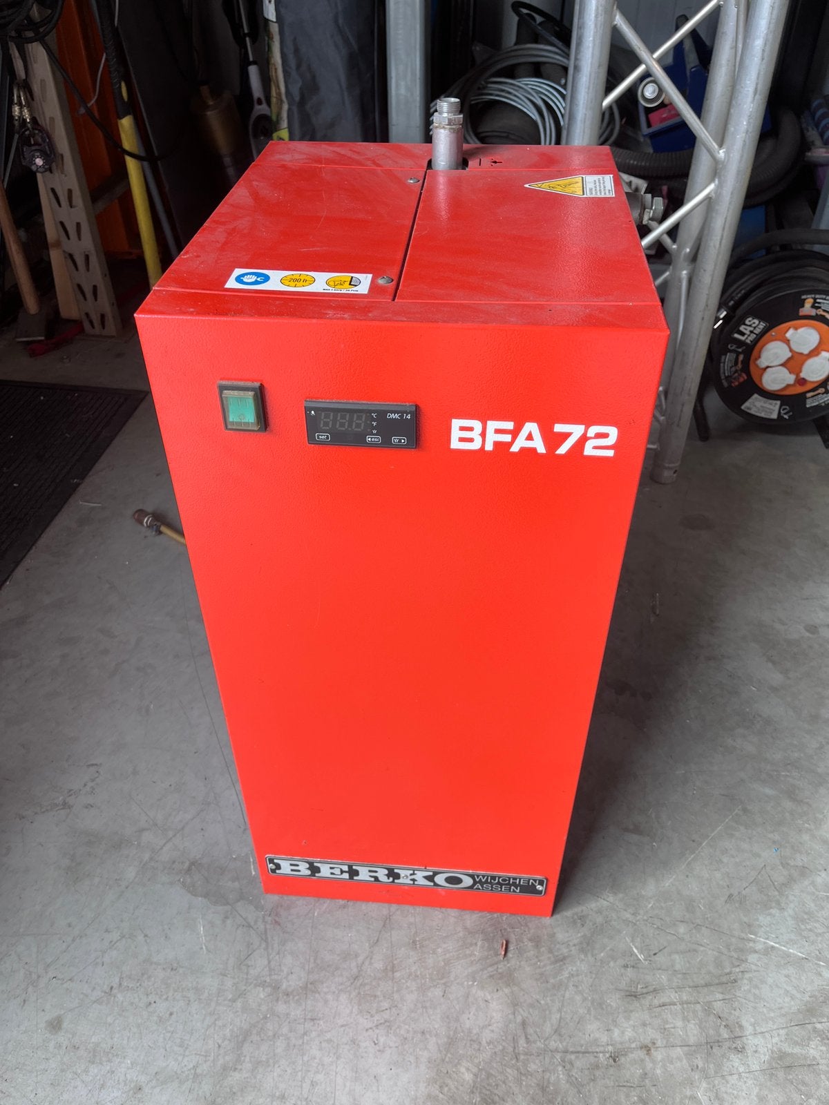 Berko BFA72 perslucht droger, 100 liter of meer, Ophalen, Gebruikt