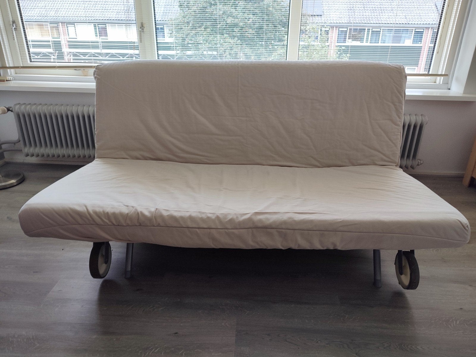 Ikea Slaapbank - Tweepersoonsbed (200x160cm), Ophalen, Gebruikt, Tweepersoons, 160 cm