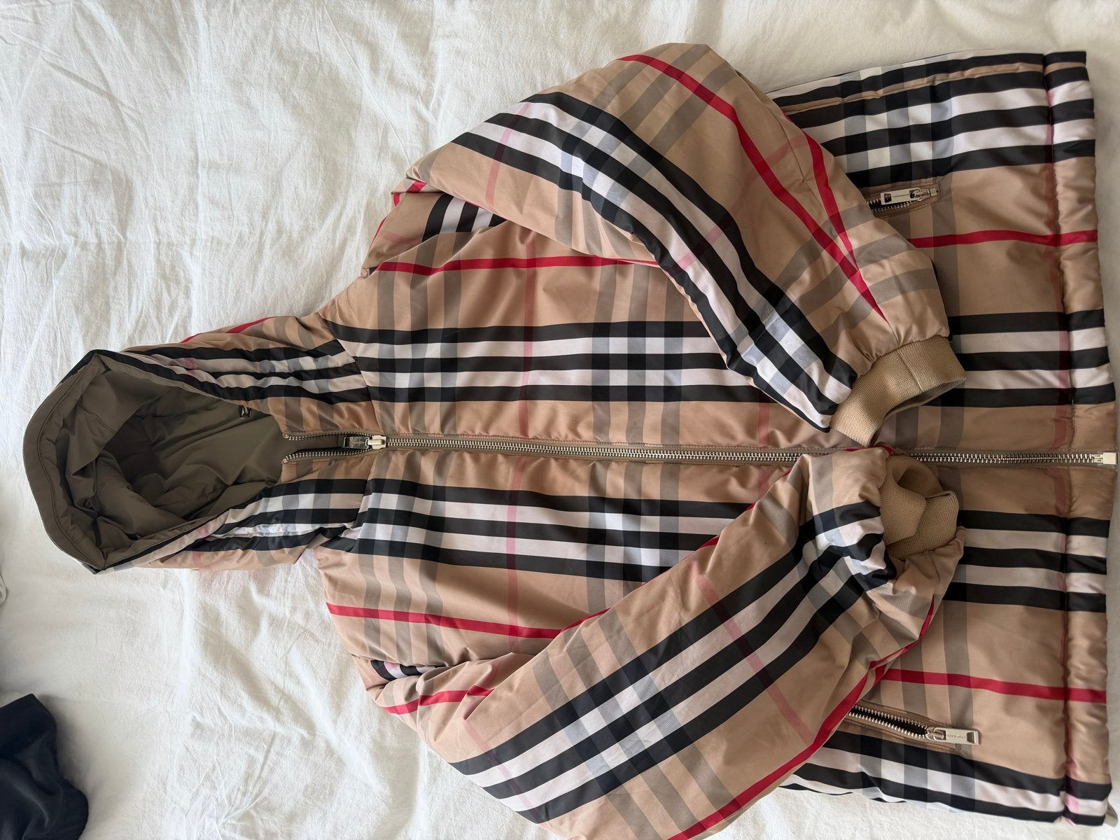 Burberry winterjas 2zijdig en regendicht XL, Ophalen of Verzenden, Zo goed als nieuw, Beige