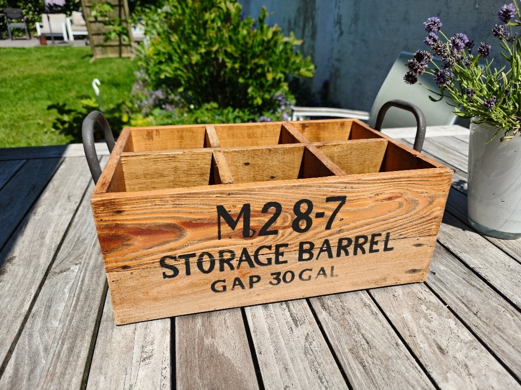 Keuken opbergbak, brocante, Huis en Inrichting, Keuken | Keukenbenodigdheden, Overige typen, Ophalen, Gebruikt, Hout