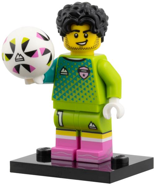 71052 – LEGO Minifiguur Soccer Goalkeeper (Nieuw en geseald), Info@lego.com, LEGO Benelux, Lego, Nieuw