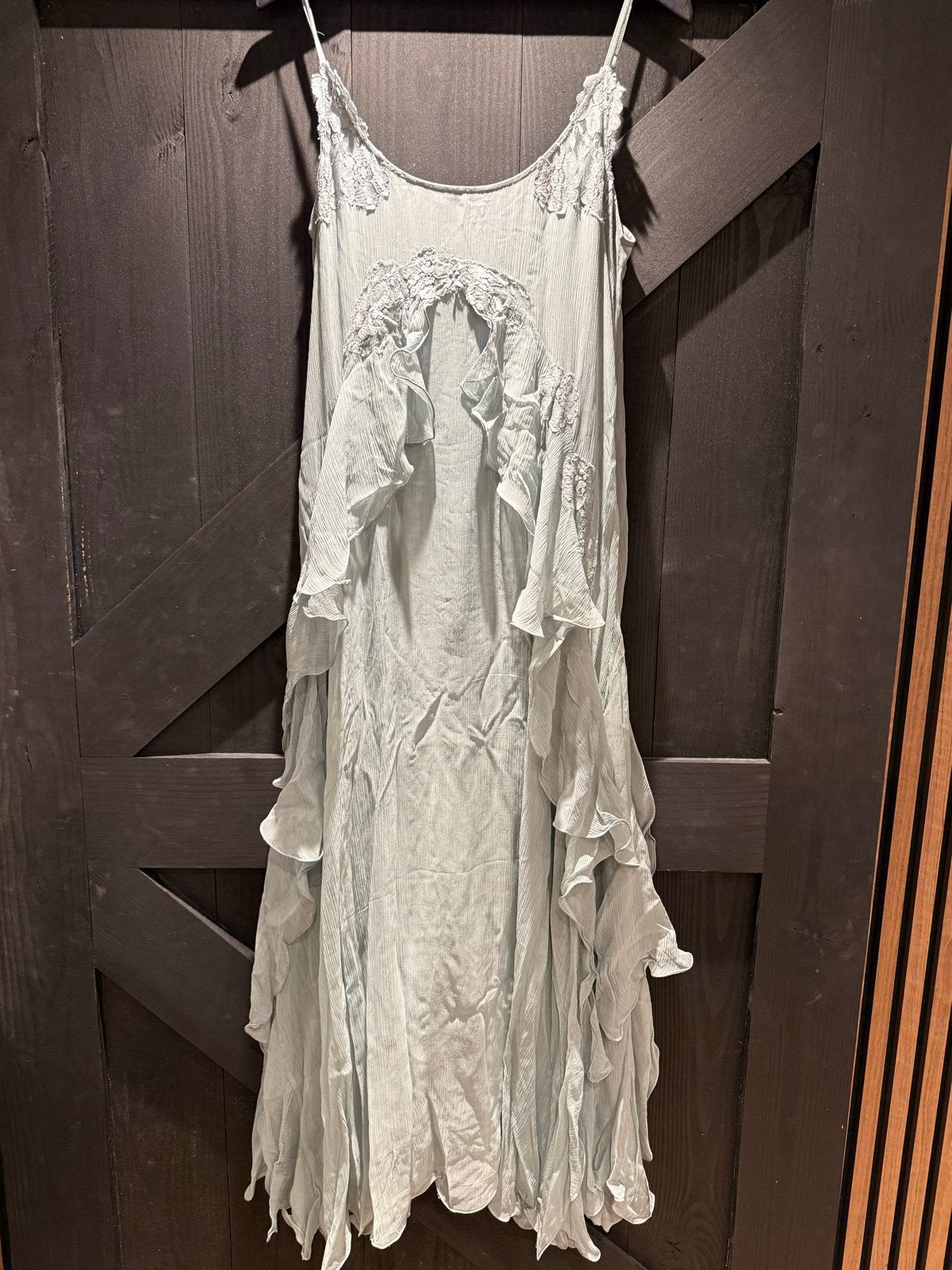 Free People Nigel Preston Stormy Sea Jurk Maat L, Kleding | Dames, Blauw, Maat 42/44 (L), Nieuw, Ophalen of Verzenden