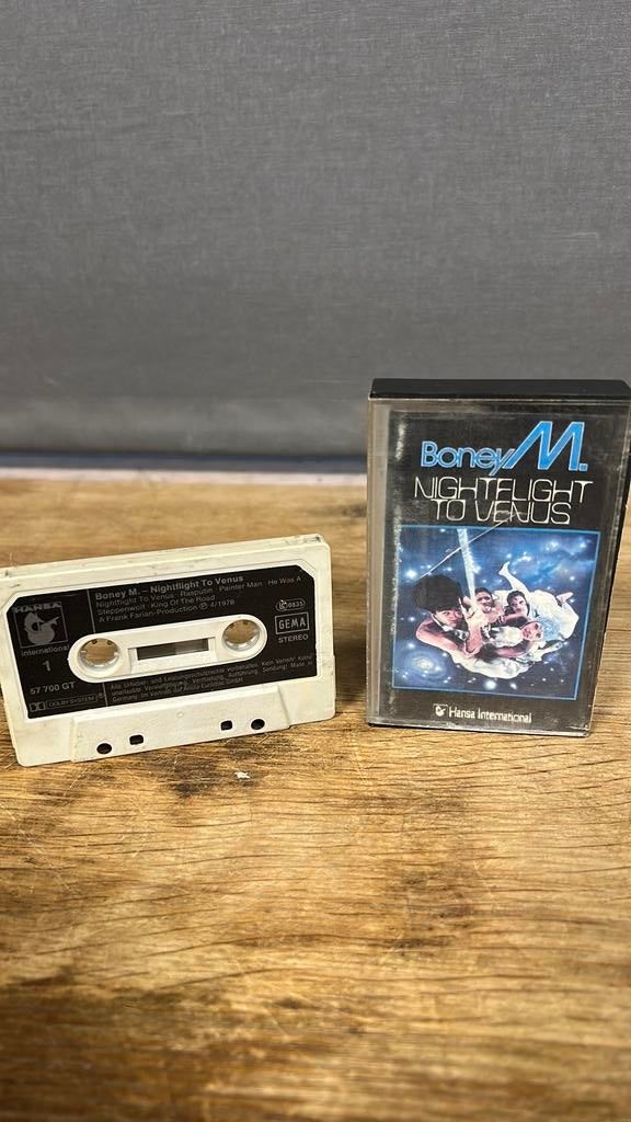 Boney M. Cassettebandje., Cd's en Dvd's, Cassettebandjes, Ophalen of Verzenden, Zo goed als nieuw, Pop, 1 bandje