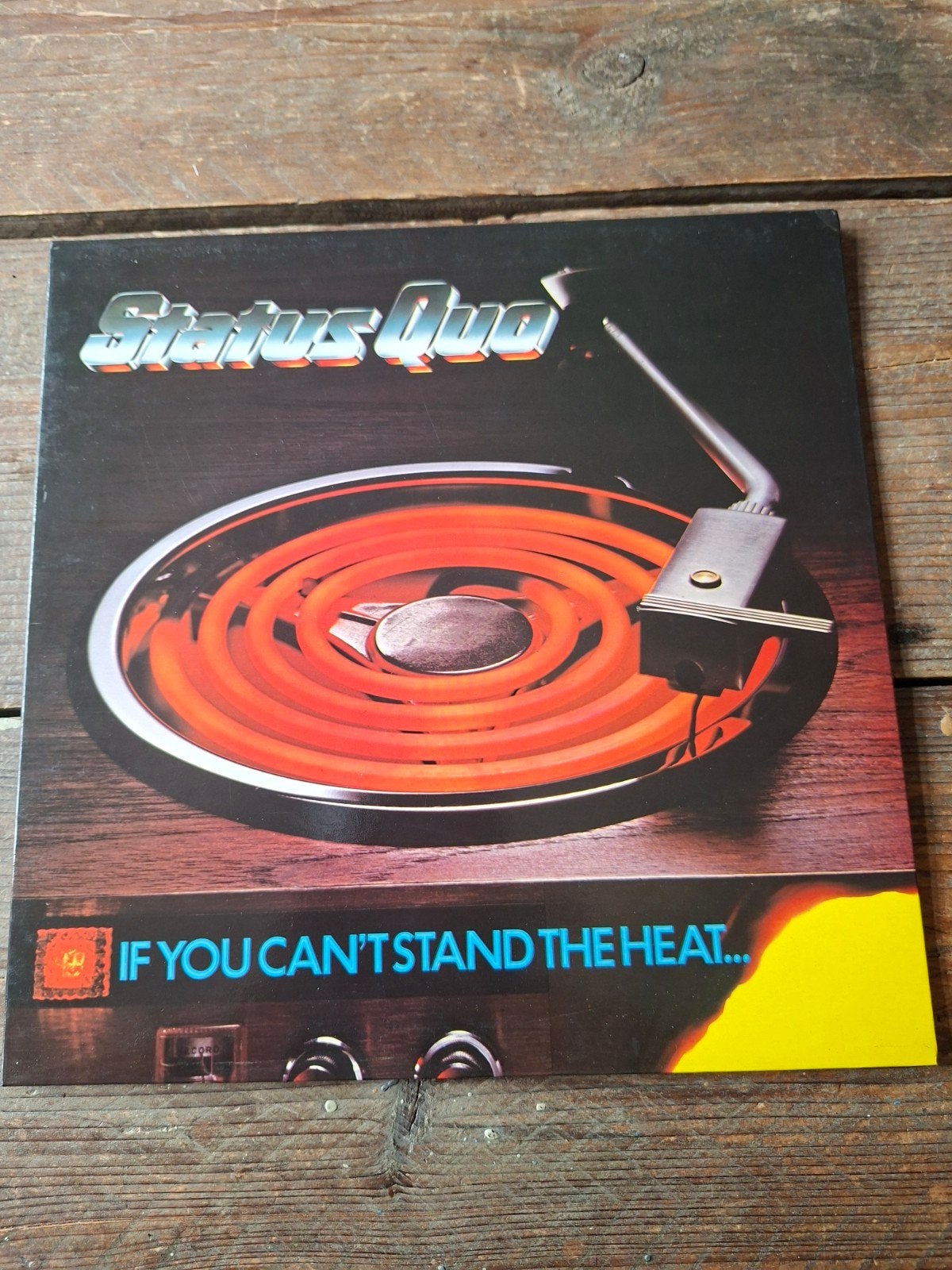 Status Quo - If You Can't Stand The Heat LP (1978), Cd's en Dvd's, Vinyl | Rock, LP, Gebruikt, Hard Rock, Originele persing