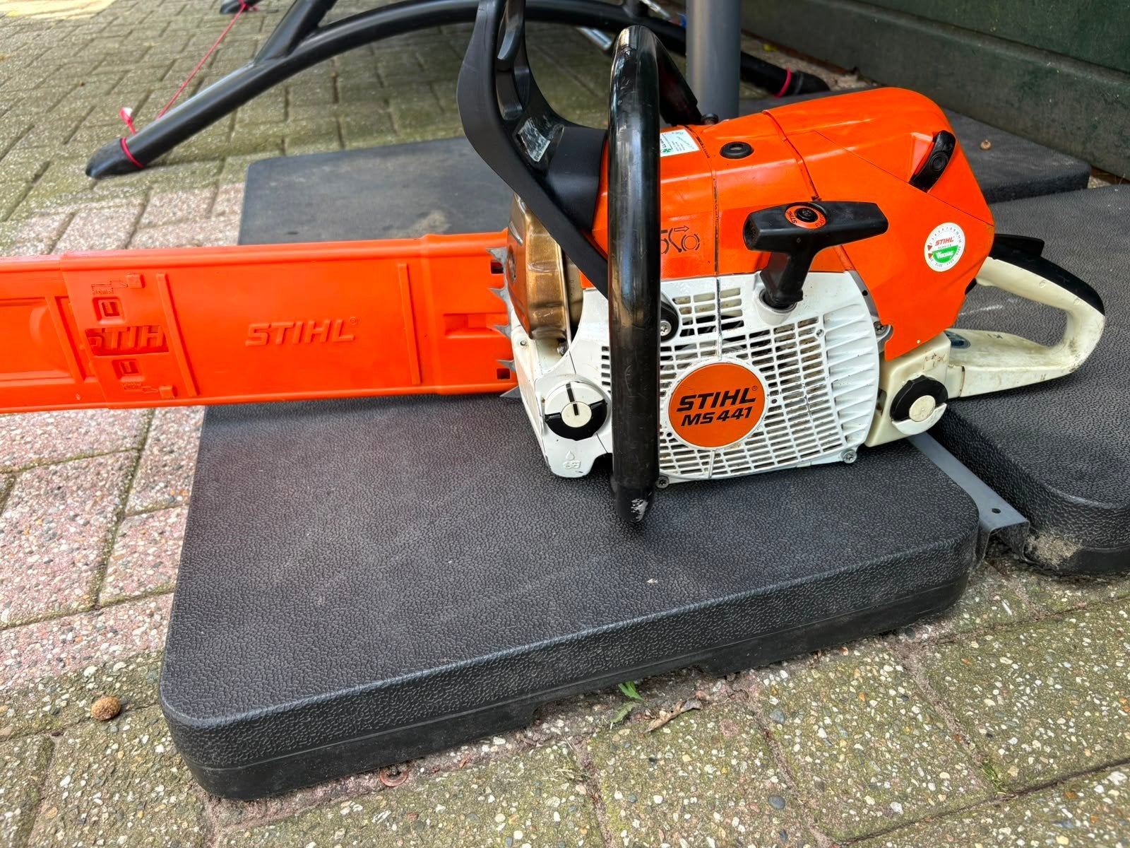 Stihl MS 441 Kettingzaag - Krachtig en Betrouwbaar, Stihl, Gebruikt, Kettingzaag, Ophalen of Verzenden