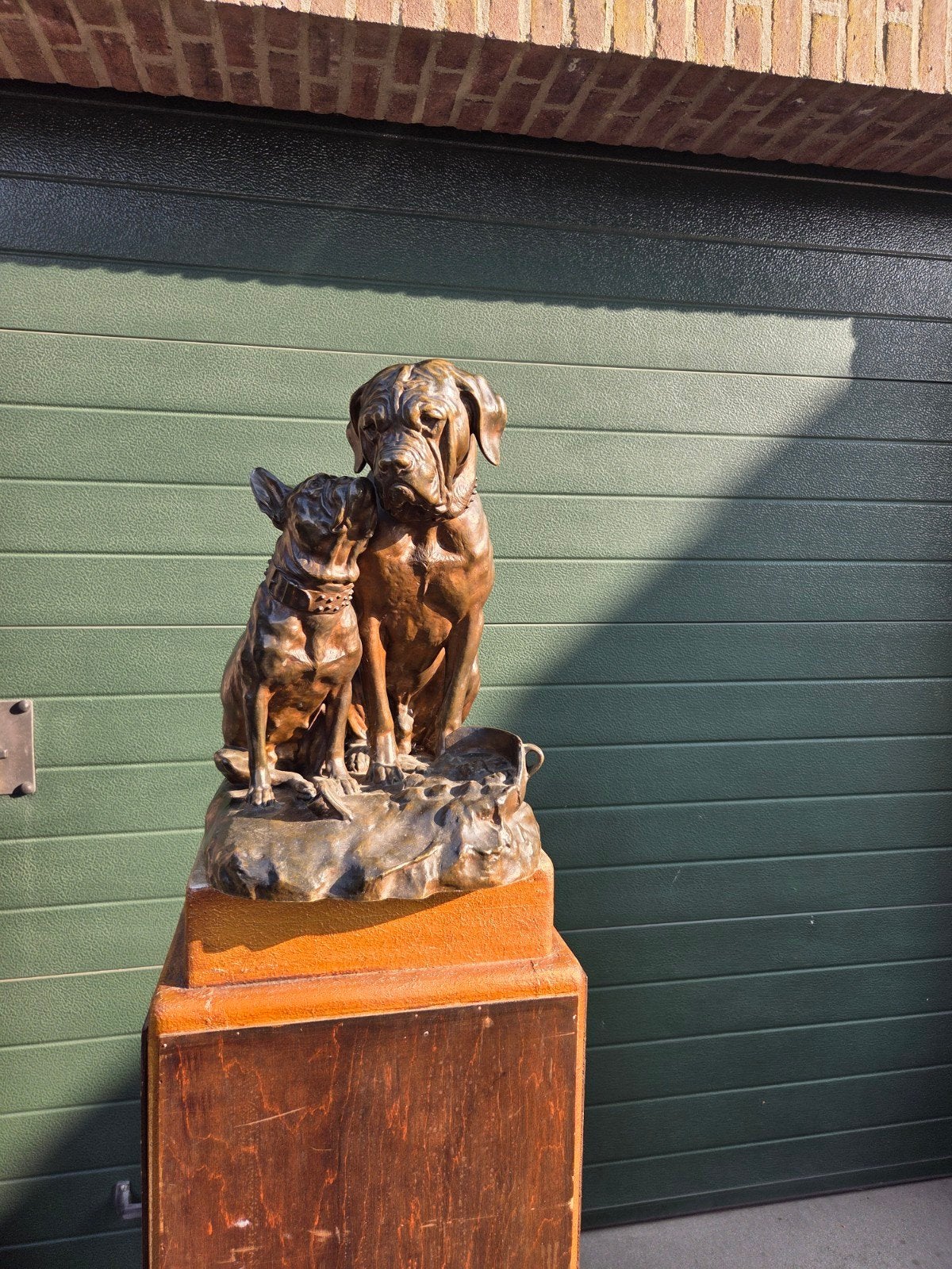 gezocht antieke bronzen of marmeren beelden, Ophalen