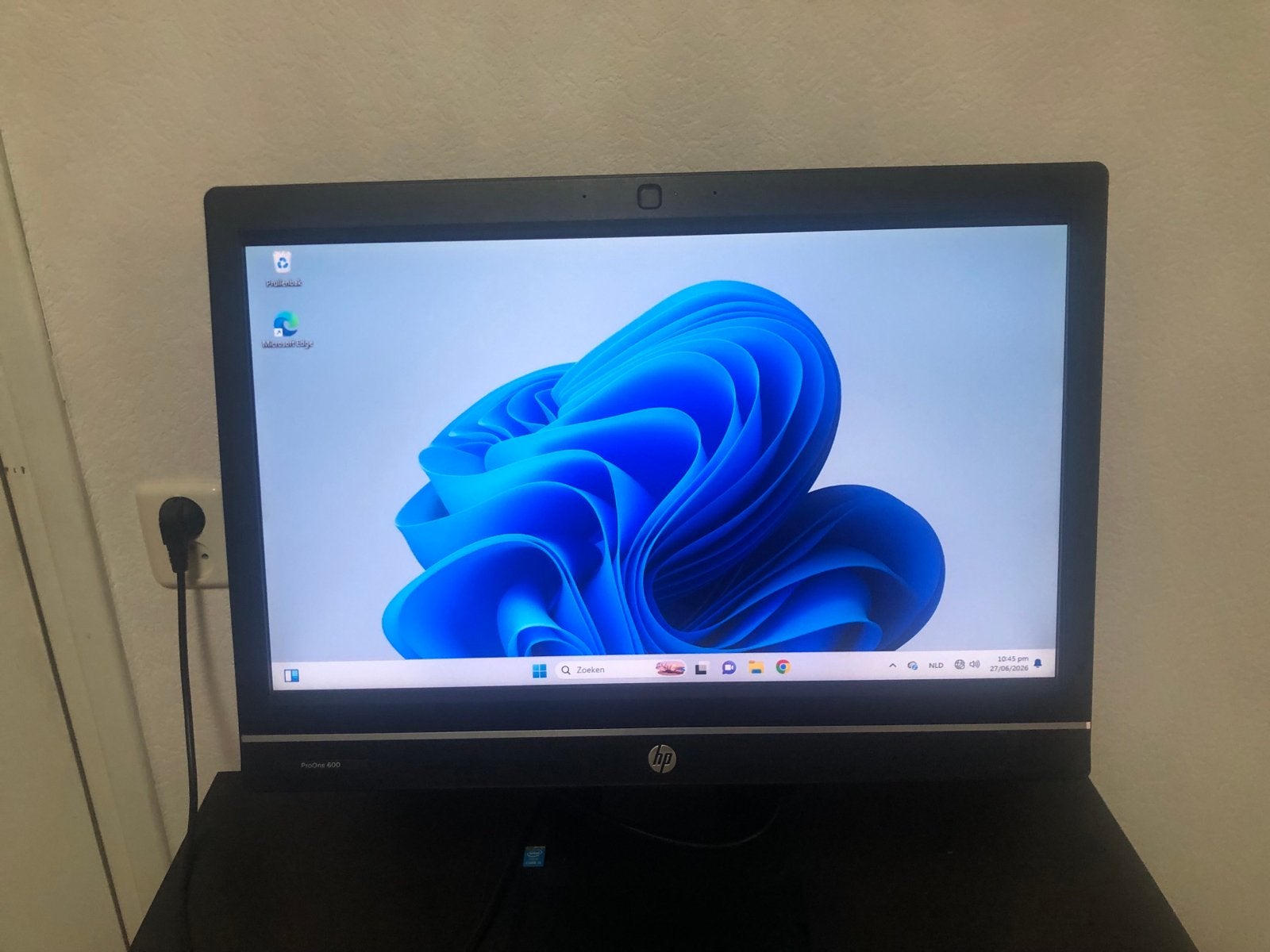 HP ProOne 600 G1 All-in-One PC - i3-4130, 8GB RAM, 256GB SSD, Computers en Software, Desktop Pc's, Zo goed als nieuw, 3 tot 4 Ghz