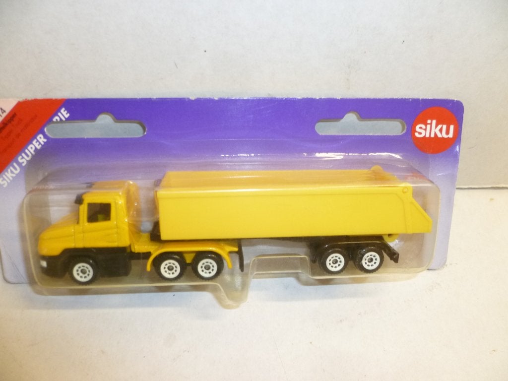 Siku 1514 Tipper Truck geel nieuw in blister modelauto., Ophalen of Verzenden, Nieuw, Bus of Vrachtwagen