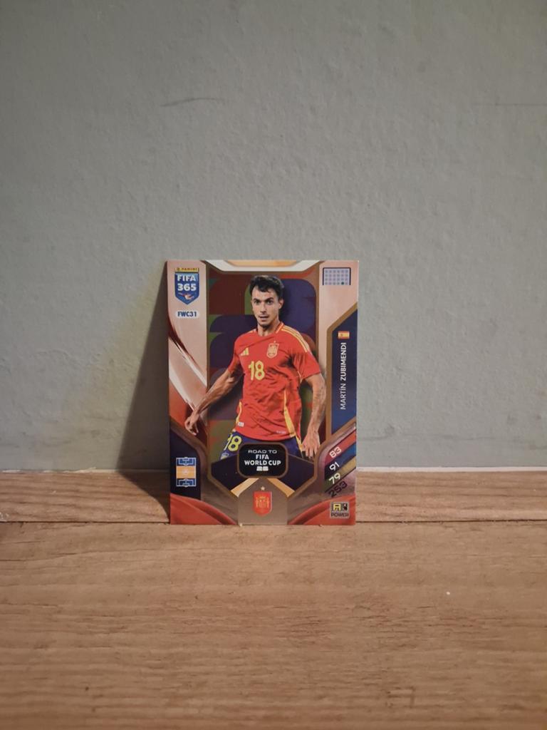 FIFA 365 Martin Zubimendi Road to World Cup FWC31, Ophalen
