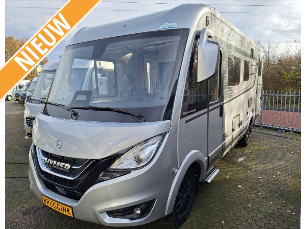 Hymer B-MC I 600 BLACKLINE ACTIEMODEL+GSR2 AANBIEDING!, Caravans en Kamperen, Koelkast, Ringverwarming, Bedrijf, Diesel