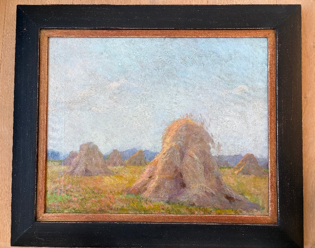 Jan van Puijenbroeck, Doek, Bijzondere lijst, Impressionistisch, Ophalen of Verzenden