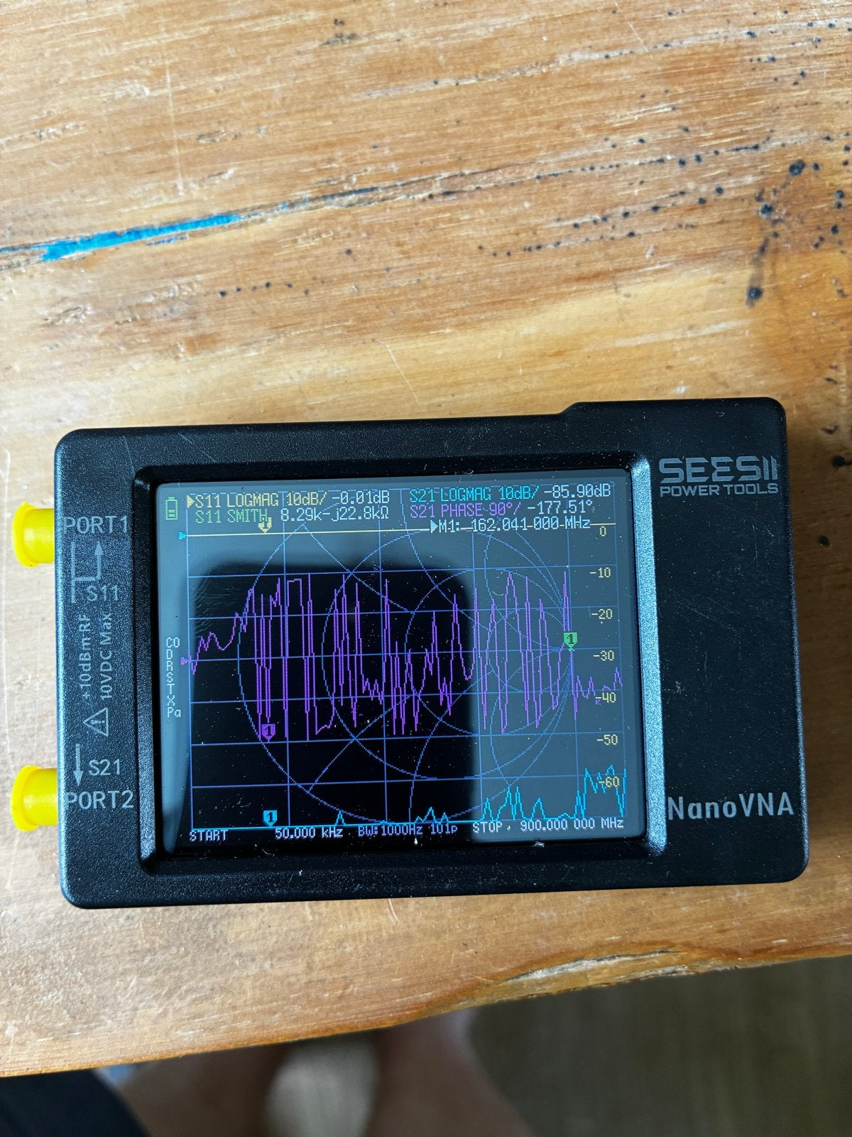NanoVNA-H Vector Netwerk Analyser - Zo goed als nieuw, Ophalen of Verzenden, Zo goed als nieuw