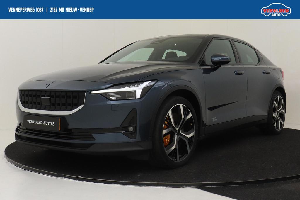Polestar 2 LONG RANGE DUAL MOTOR LAUNCH EDITION 78kWh -PANO., Automaat, Polestar 2, 110 €/maand, Blauw