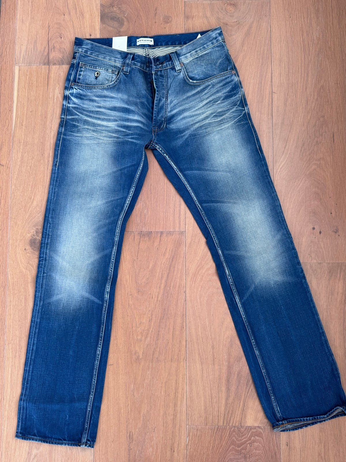 Kuyichi Lewis Regular Fit Jeans W34 L36 - Nieuw, Kleding | Heren, Spijkerbroeken en Jeans, Ophalen of Verzenden, Nieuw, Blauw
