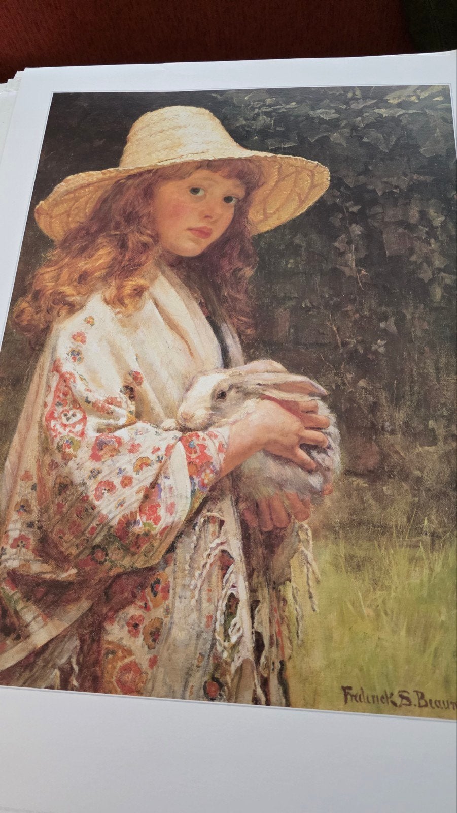 Frederick S. Beaumont - Little Timidity (Print), Ophalen of Verzenden