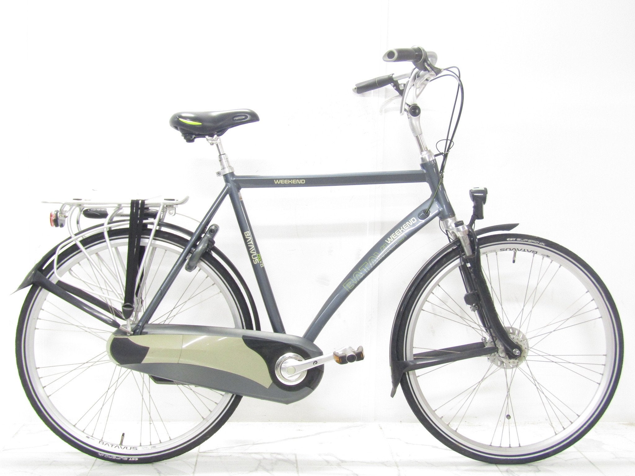 Batavus Weekend grijs heren 61cm 28inch, 61 tot 65 cm, Gebruikt, Batavus, Versnellingen