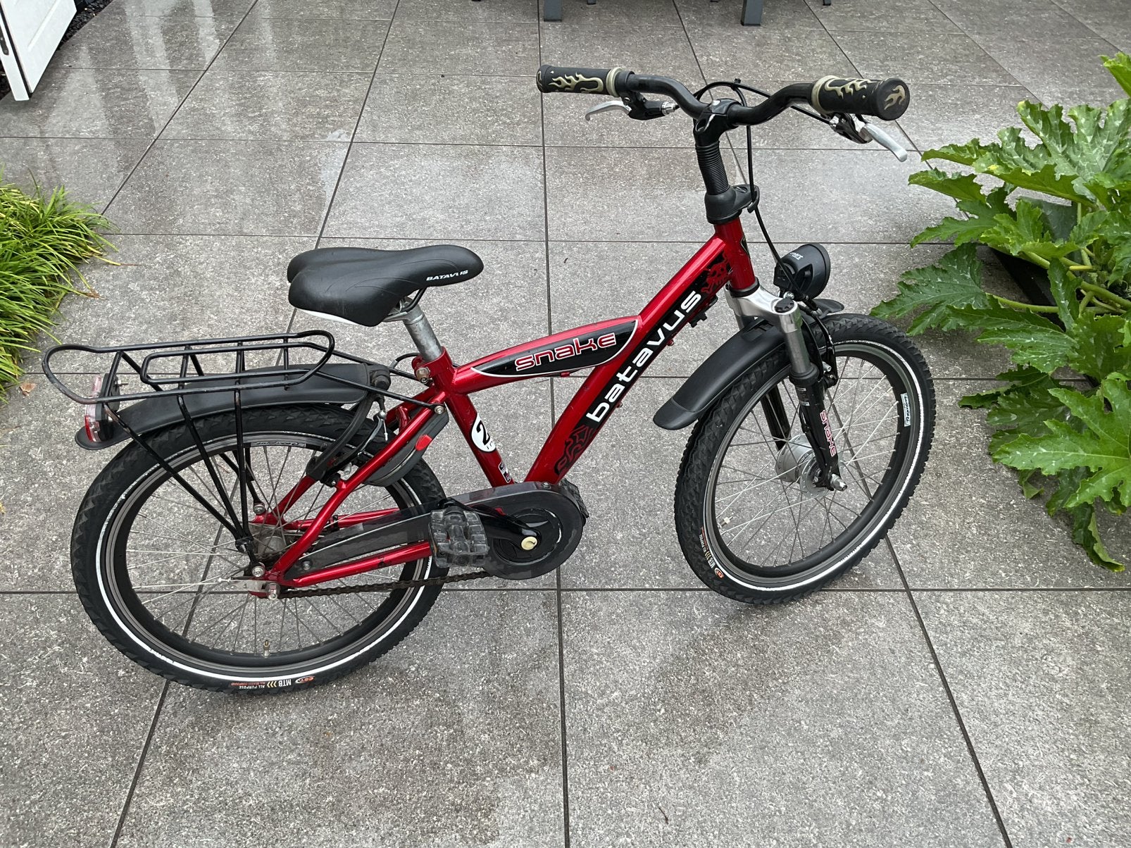 Batavus Snake kinderfiets, Ophalen, Zo goed als nieuw, Minder dan 16 inch