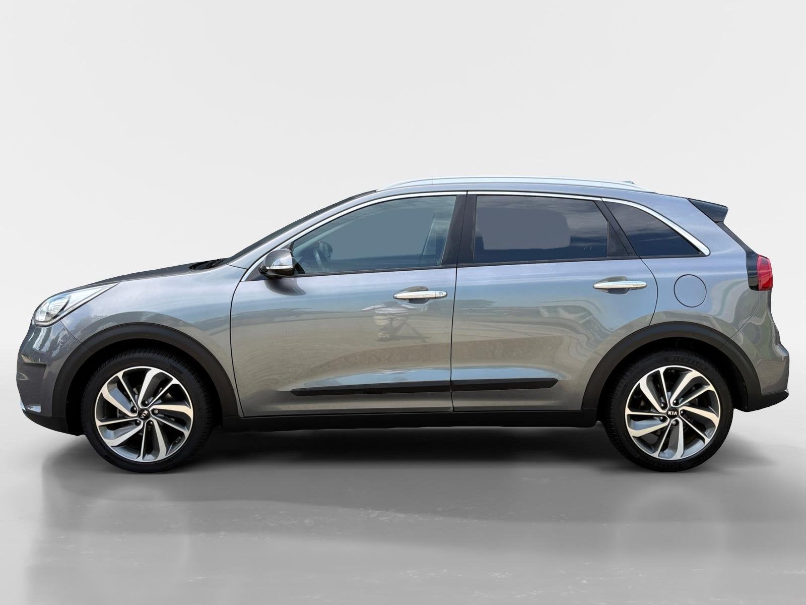 Kia Niro 1.6 GDi Hybrid Edition | Navi | Camera | Schuifdak, Auto's, Kia, 12 maanden, Gebruikt, Euro 6, Leder en Stof