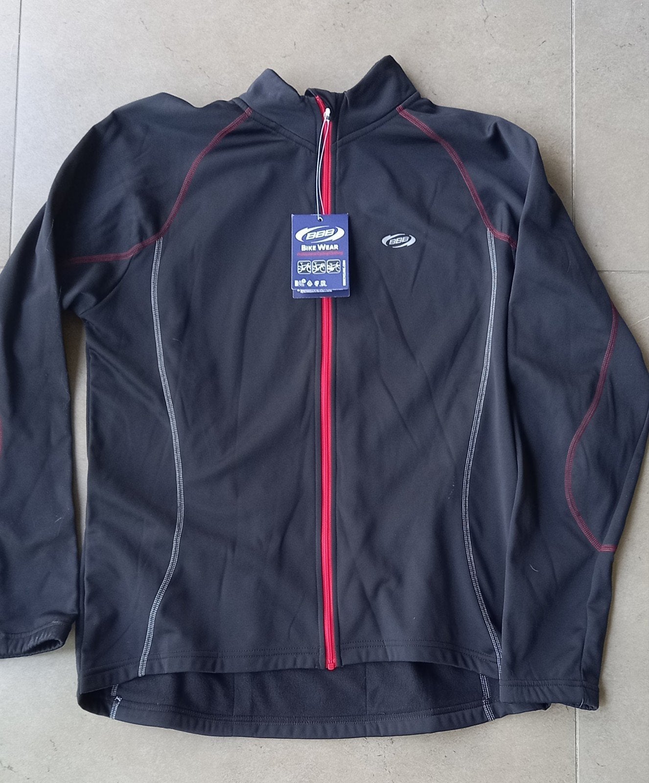 Bbb fiets jas jack wielerjack M dames, Maat 38/40 (M), Zwart, Overige typen, Bbb