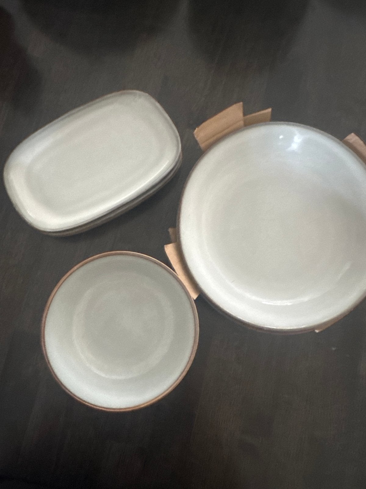 IKEA servies set: diepe borden, soepborden, serveerschalen, Ophalen, Gebruikt, IKEA, Overige stijlen