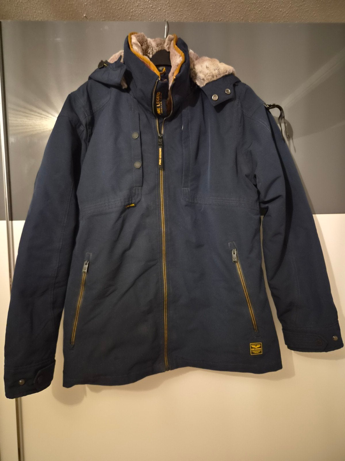 PME Legend winterjas, maat 2XL, zo goed als nieuw, Blauw, Overige maten, Ophalen of Verzenden, Zo goed als nieuw