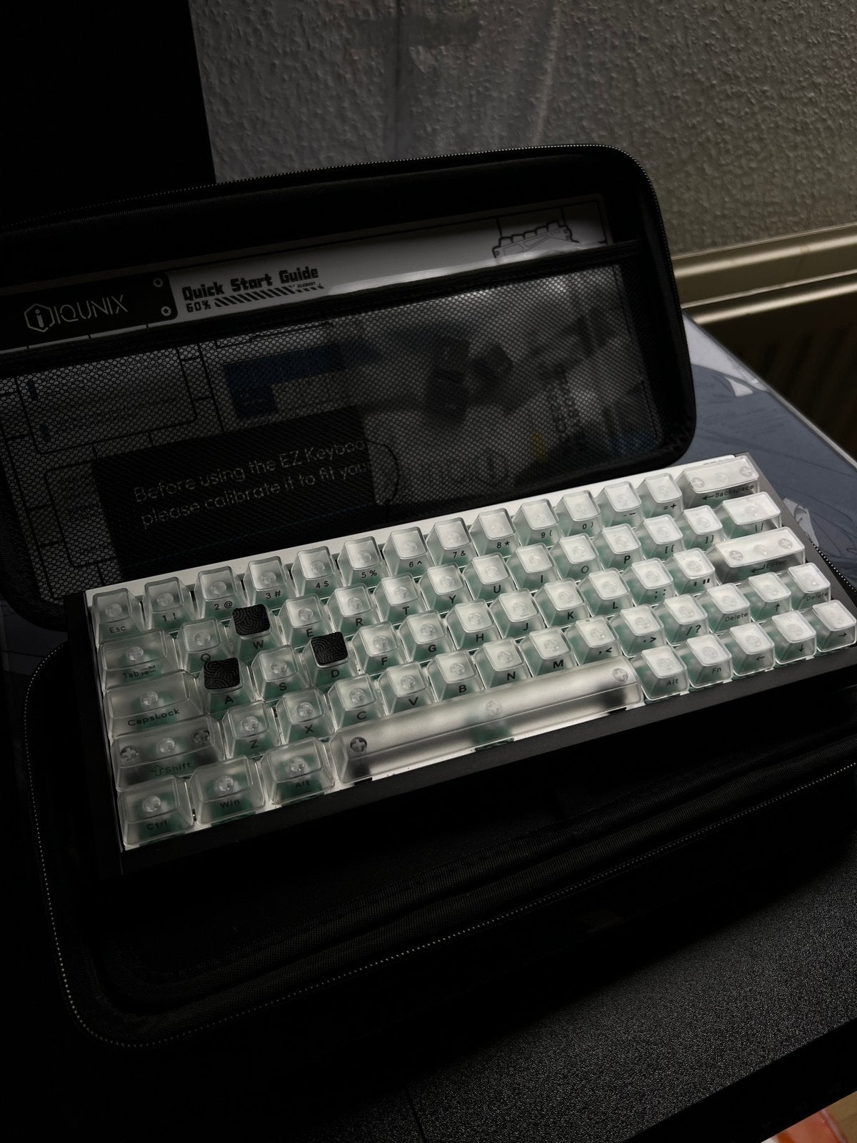 Iqunix EZ63 magnetic gaming keyboard, Computers en Software, Ophalen of Verzenden, Zo goed als nieuw