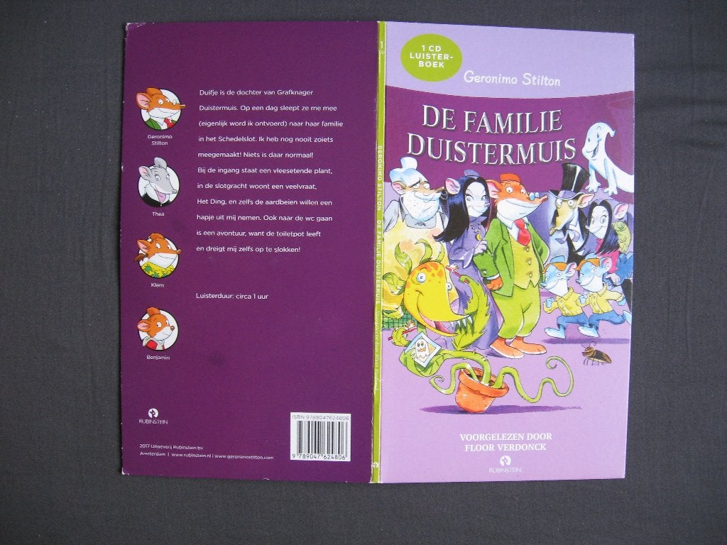 luisterb. Geronimo Stilton 3x 1CD (evt. plus 1x 3CD), Boeken, Luisterboeken, Cd, Ophalen of Verzenden