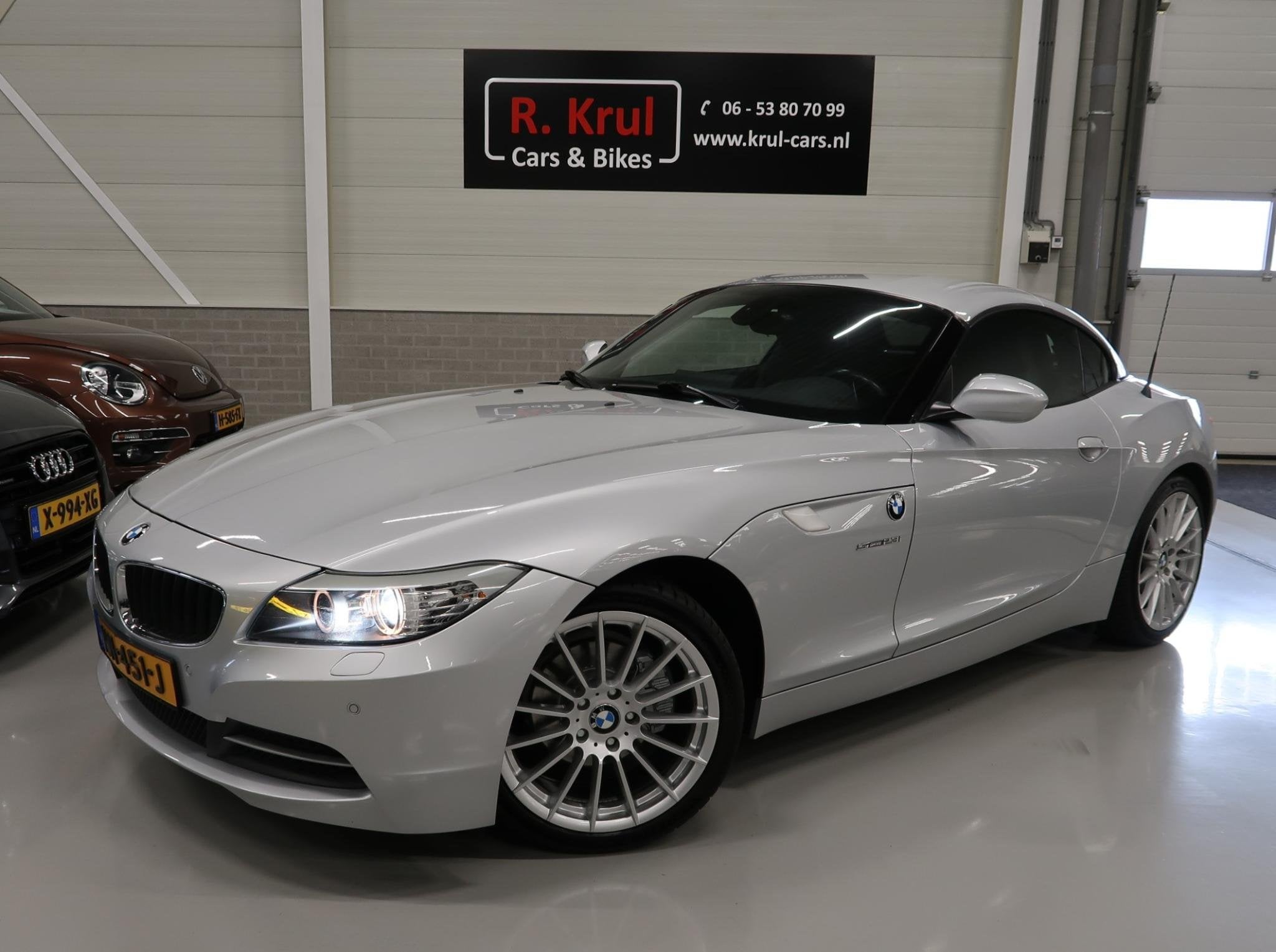 BMW Z4 Roadster sDrive23i Executive 6-Cilinder Automaat Leer, Auto's, BMW, Euro 5, Achterwielaandrijving, Gebruikt, Zwart