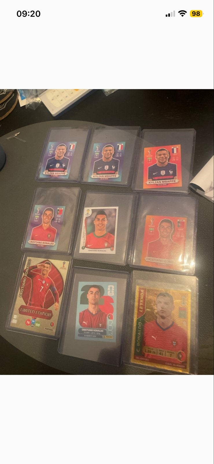 Voetbal Panink : Kylian Mbappé & Cristiano Ronaldo, Verzamelen, Ophalen of Verzenden, Zo goed als nieuw, Buitenlandse clubs, Spelerskaart