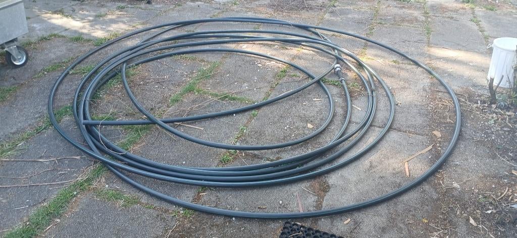 Eenvoudige lange waterslang, Tuin en Terras, Tuinslangen, Ophalen, Gebruikt, Tuinslang