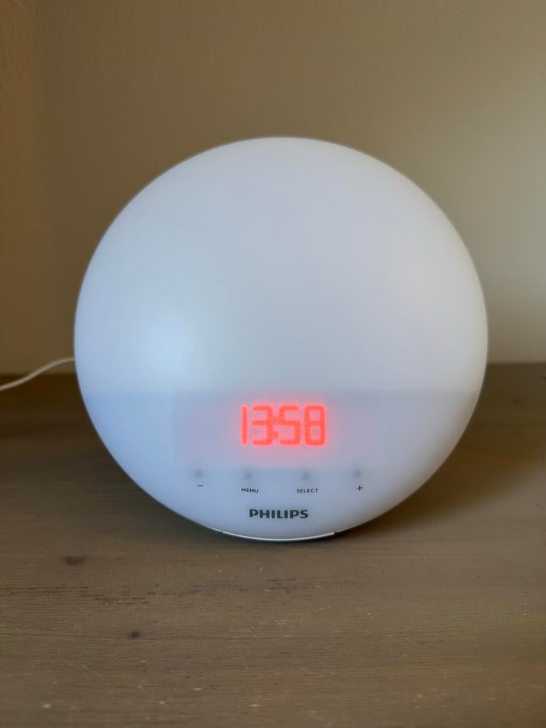 Philips Wake-up Light, Ophalen, Zo goed als nieuw, Digitaal