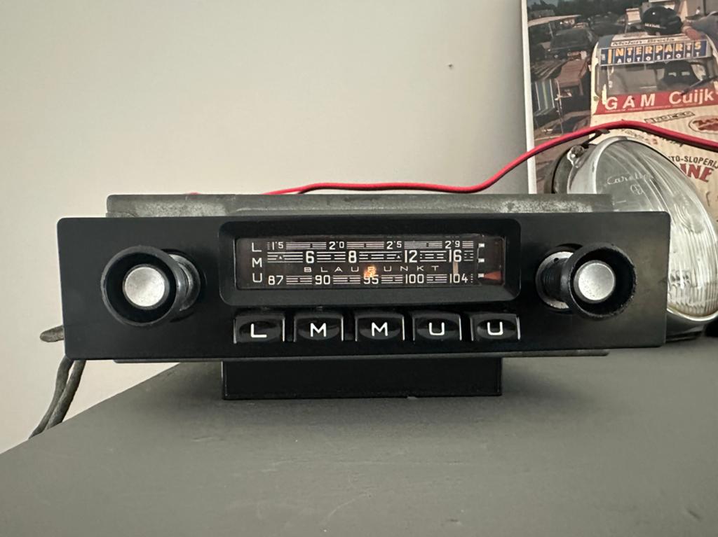 Blaupunkt Frankfurt V635545 auto radio oldtimer - 1964/-65, Ophalen of Verzenden, Gebruikt