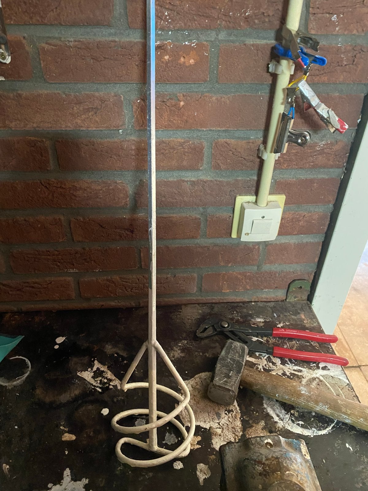 Verfmenger / Mixer voor in boormachine, Ophalen of Verzenden, Gebruikt, Overige typen